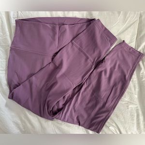 Light purple lululemon align leggings